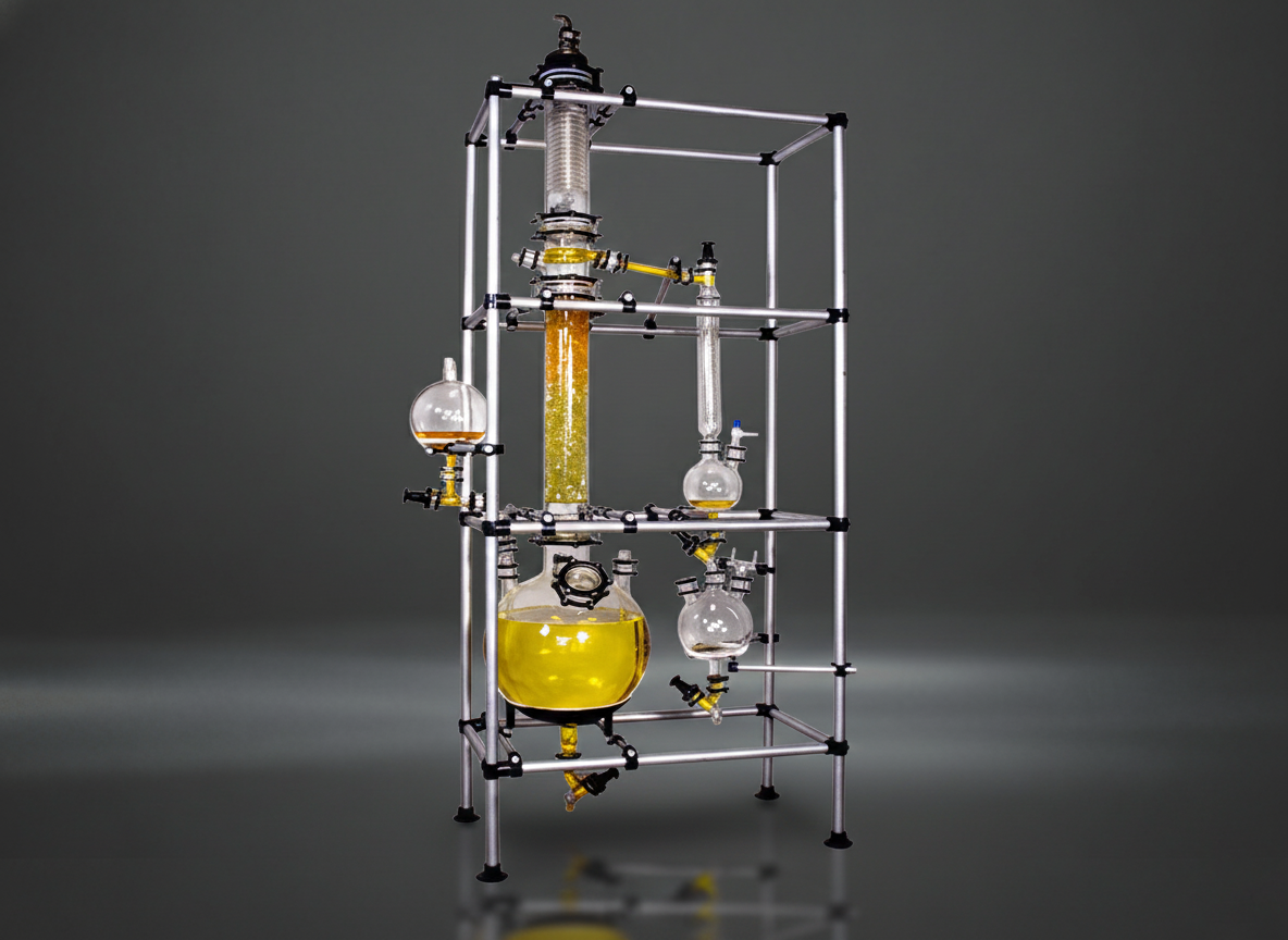 High-Performance Distillation Assemblies | Jeshal Glassworks